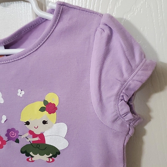 NWT Gymboree Best Friends Fairy Lavender Graphic Tee Toddler Girls Size 3T - Picture 5 of 7